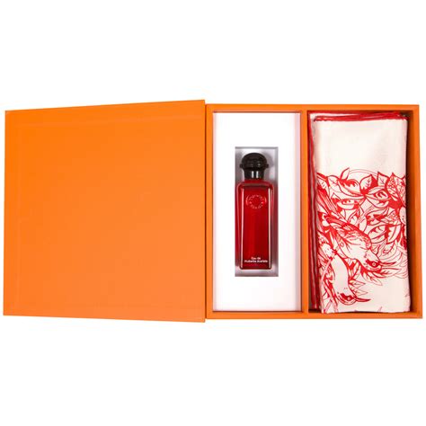 hermes men's gift set|hermès rhubarb gift set.